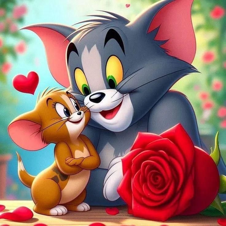 Cute Tom and Jerry Forever Whatsapp Dp Images