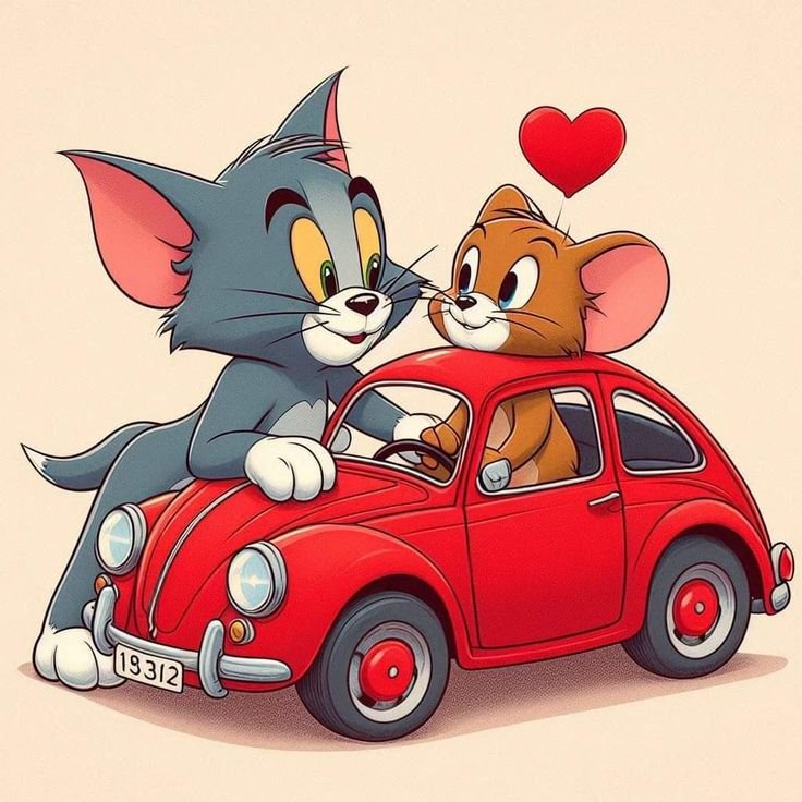 Cute Tom and Jerry Forever Whatsapp Dp Images