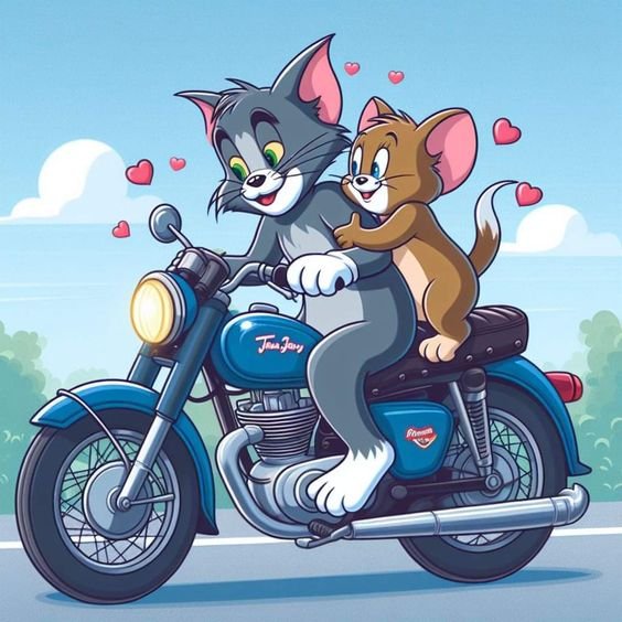 Cute Tom and Jerry Forever Whatsapp Dp Images