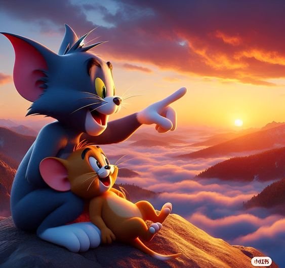 Cute Tom and Jerry Dp Images