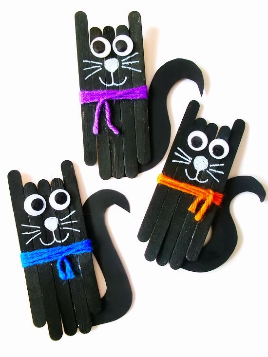 DIY Animal Popstick Craft Ideas for Kids