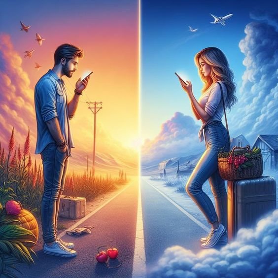 Long Distance Love Dp images