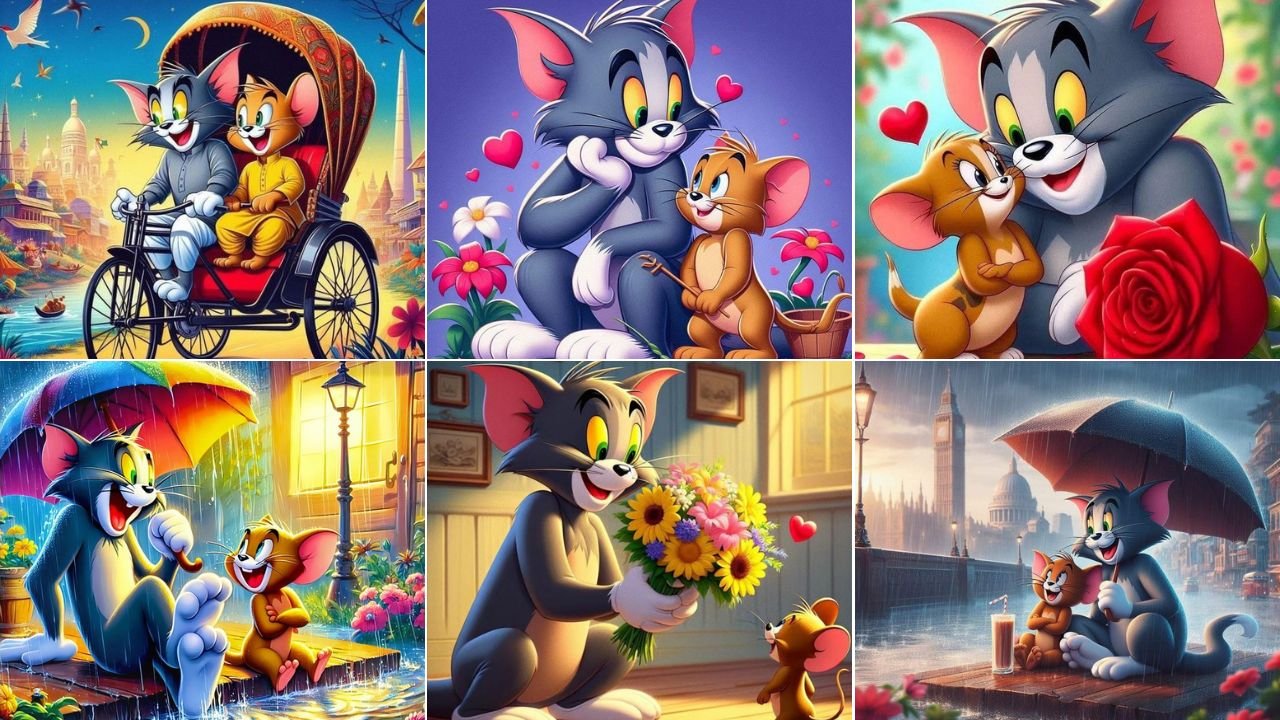 Cute Tom and Jerry Dp images for Whatsapp Facebook Profile