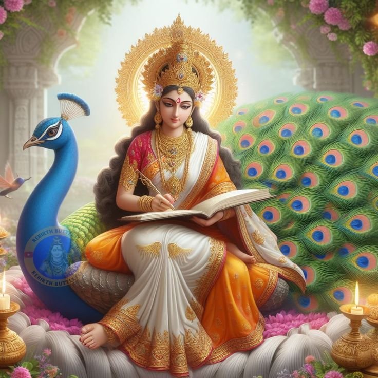 Maa Saraswati Devi Dp images