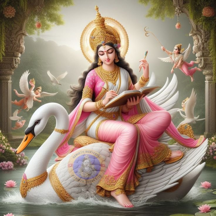 Maa Saraswati Devi Dp images