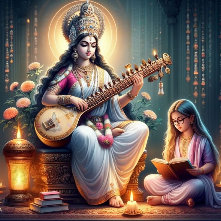 Goddess Saraswati Devi Whatsapp Dp images