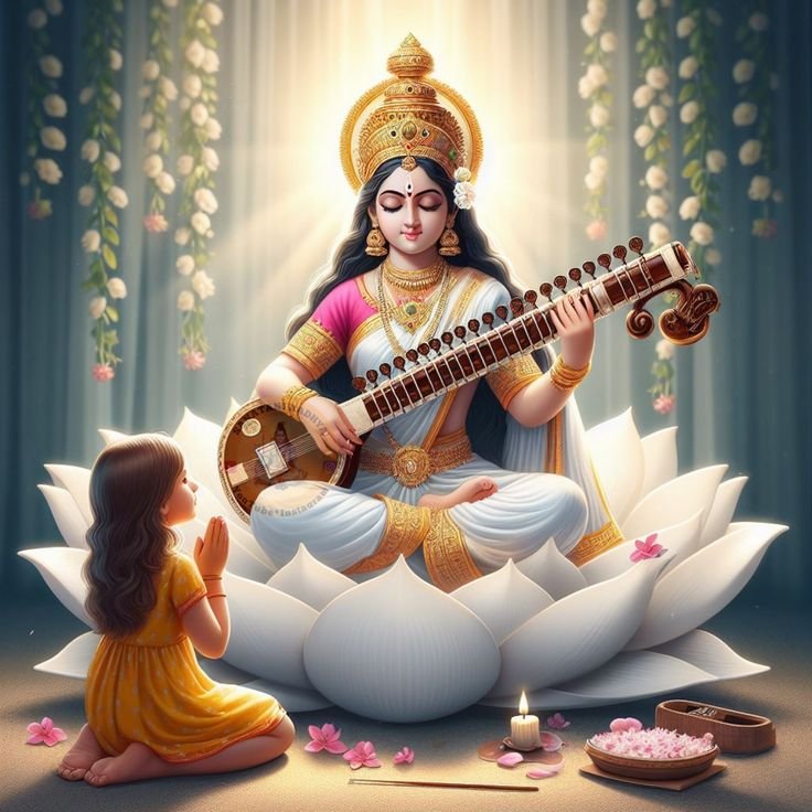 Goddess Saraswati Devi Whatsapp Dp images