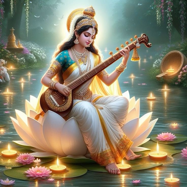 Goddess Saraswati Devi Whatsapp Dp images