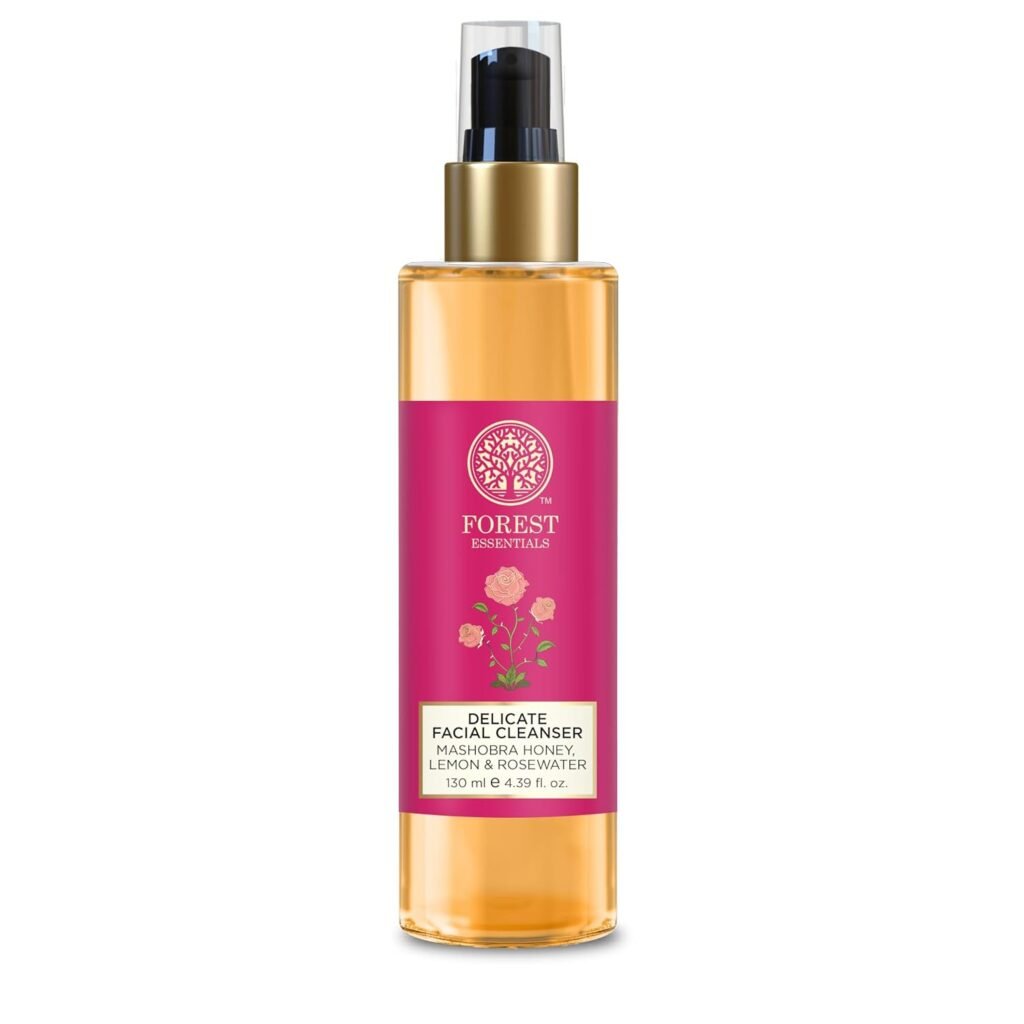 Forest Essentials Delicate Facial Cleanser  Mashobra Honey & Rosewater