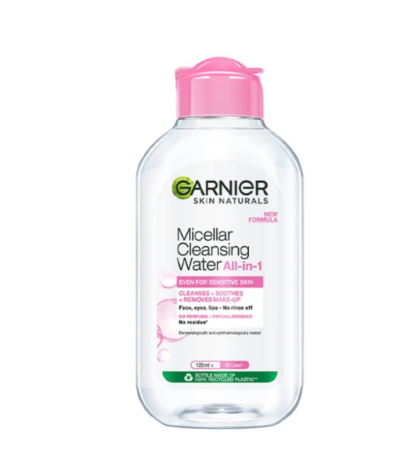 Garnier Skin Naturals, Cleansing Water -Popular Face Wash Brands