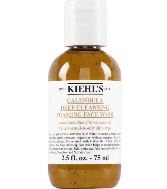 Kiehl’s Calendula Deep Cleansing Foaming Face Wash