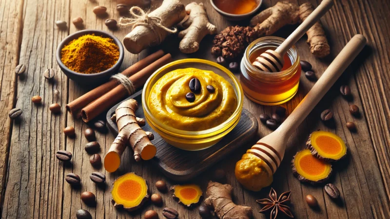 Turmeric and Coffee Face Mask